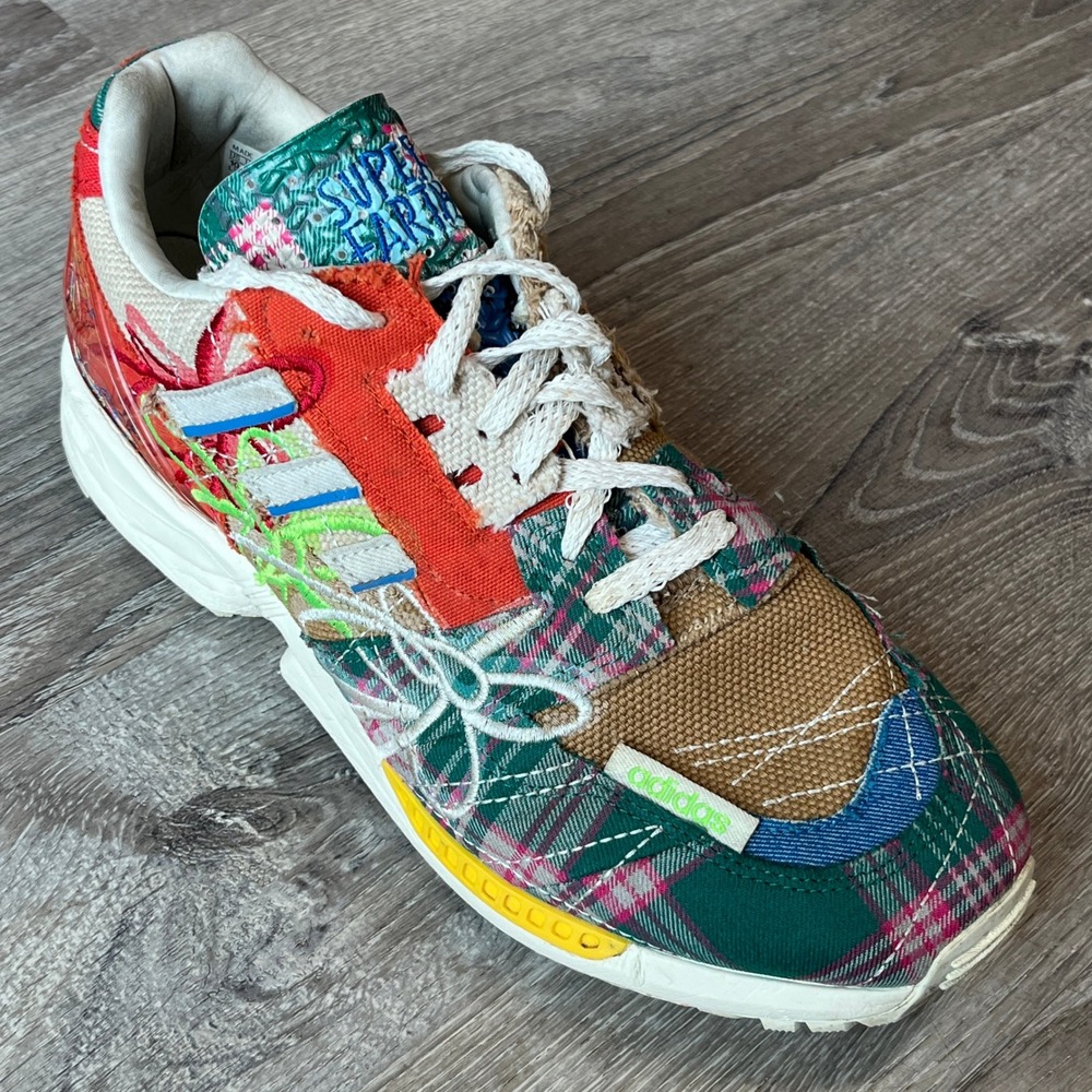 Adidas *SINGLE SHOE* ZX 8000 Sean Wotherspoon Super Earth Patchwork Sneaker M 10